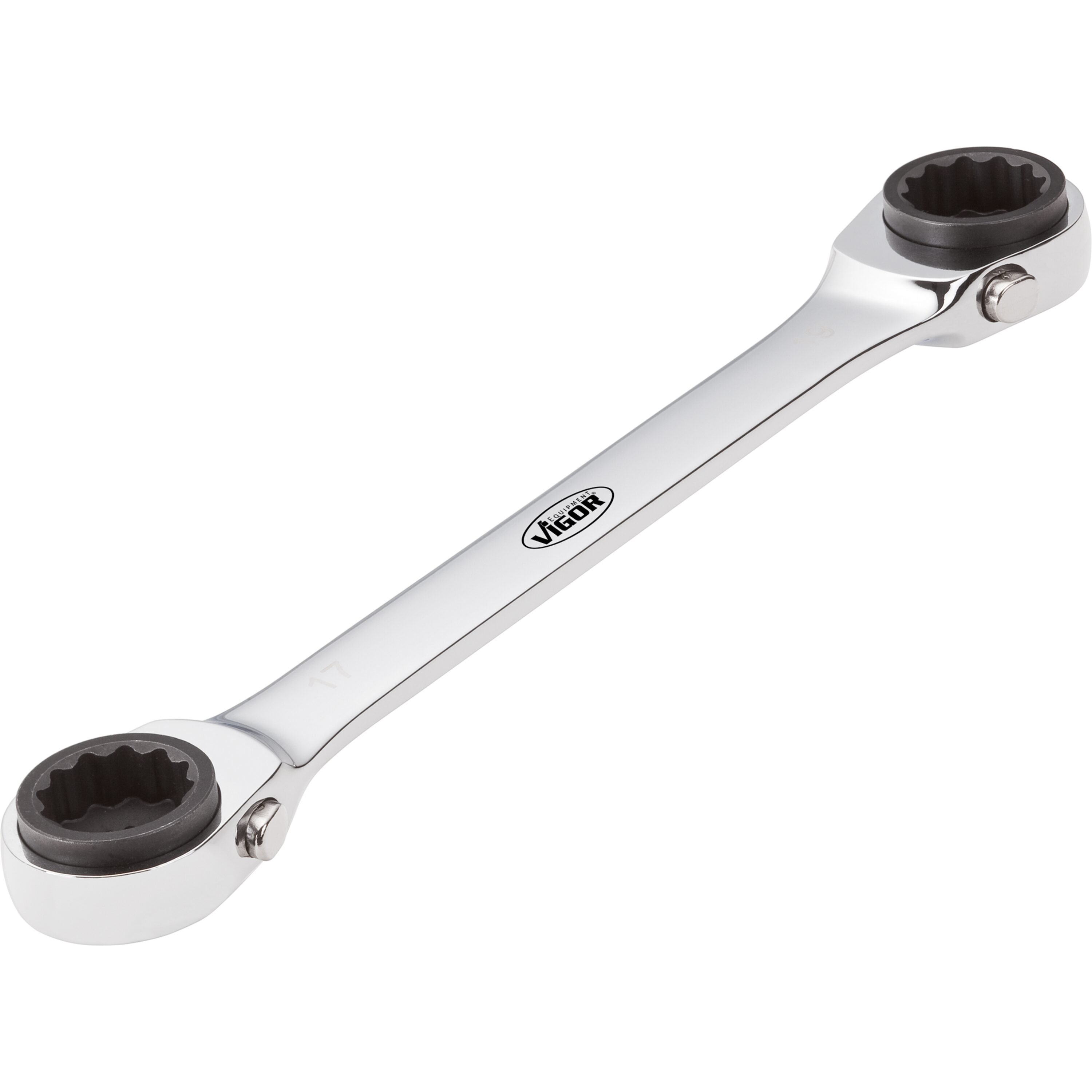 Open-end wrenches, spanners, socket wrenches, etc. Socket wrench, Size: 10 x 13, 17 x 19, Length: 220 mm  Art. V2705