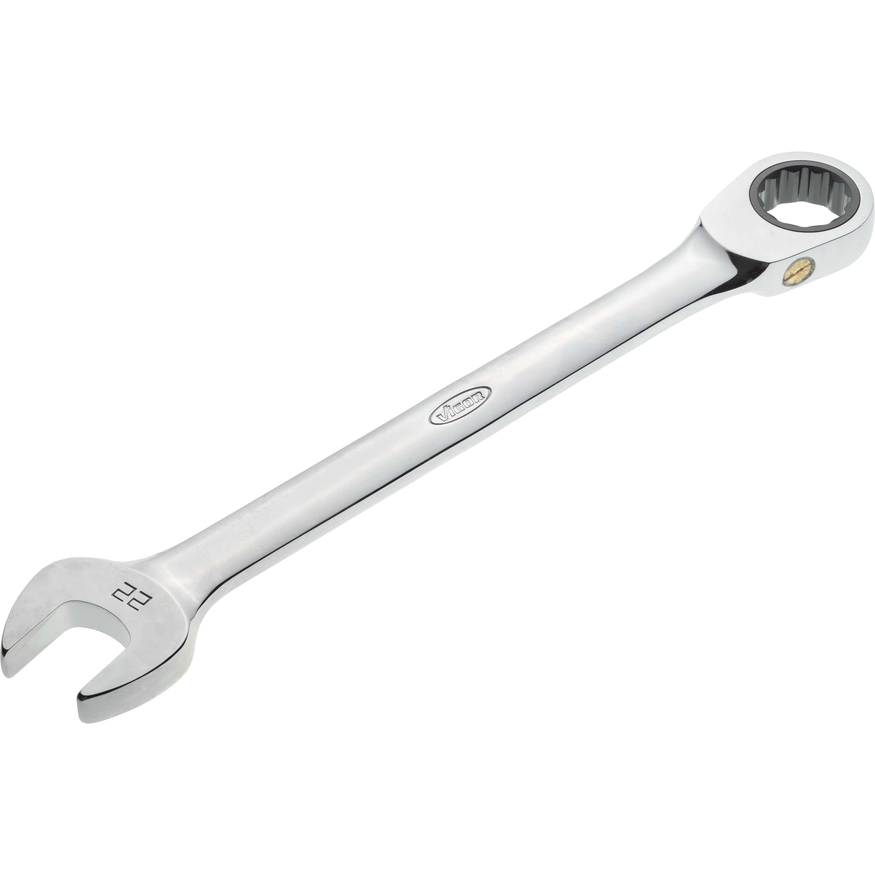 Open-end wrenches, spanners, socket wrenches, etc. Ring spanner, Size: 22, Length: 285 mm  Art. V4962