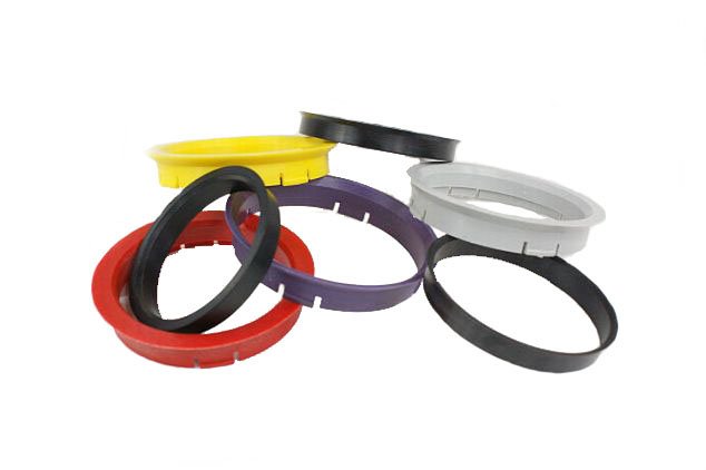 Adapter rings for rims Adapter rings 72.6 / 56.6 mm, 4 pcs  Art. PC726566X4