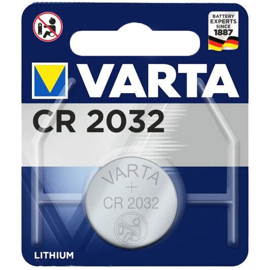 Batteries Batteries CR2032, 1pc  Art. 38009