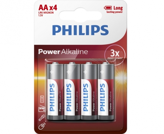 Batteries Batteries AA (LR6), 4 pcs  Art. LR6P4B10