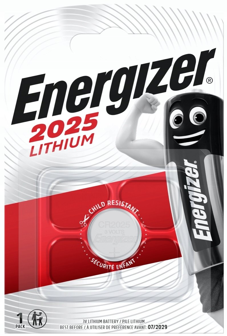 Batteries Batteries CR2025, 1 pc  Art. 39024