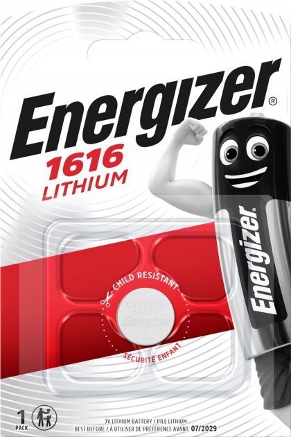 Batteries Batteries CR1616, 1 pc  Art. 39047