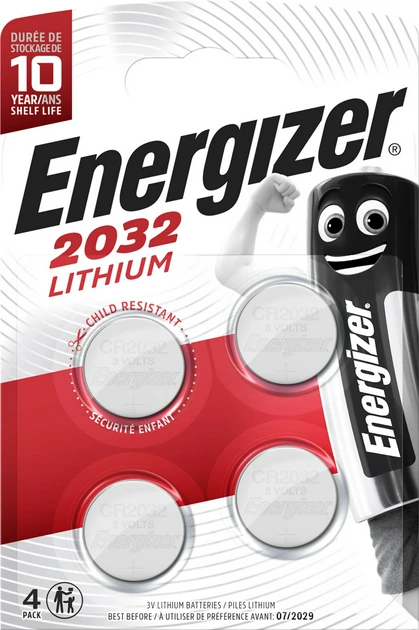 Batteries Batteries CR2032, 4 pcs  Art. 39028