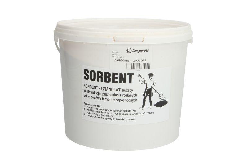 Oil/moisture absorbents Oil/moisture absorbent 5L  Art. CARGOSETADRSOR1