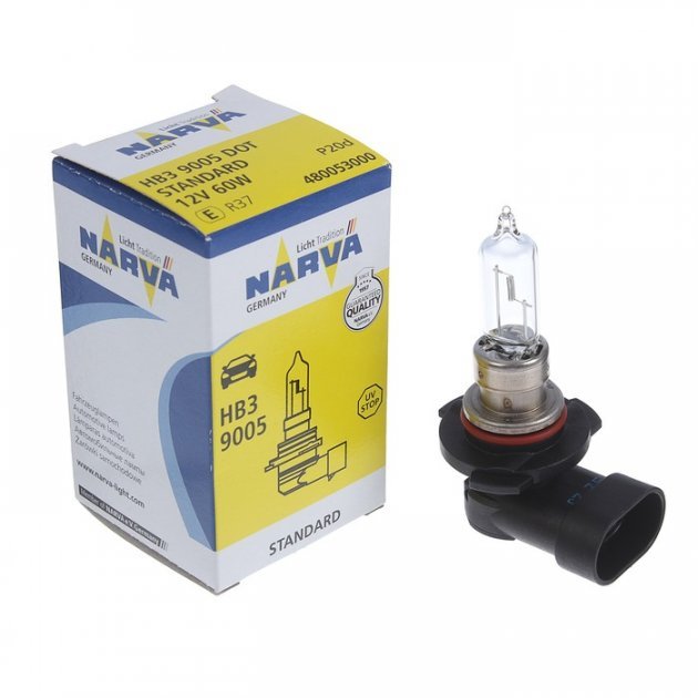 Bulbs Bulb, high beam HB3, 12 V, 60W (HB3)  Art. 48005