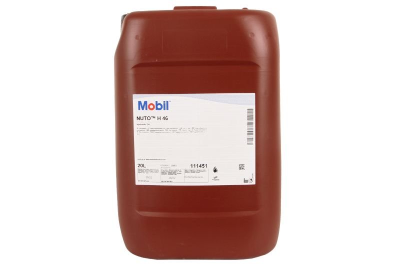Hydraulic oils Hydraulic oil NUTO (20L) 46 , 11158 HM/ L-HM; DENISON HF-0  Art. MOBILNUTOH4620L