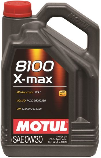 Motor oils Engine oil 8100 X-Max 0W-30 5L  Art. 106571