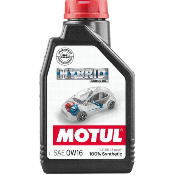 Motor oils Engine oil MOTUL HYBRID 0W-16W 1L  Art. 107153