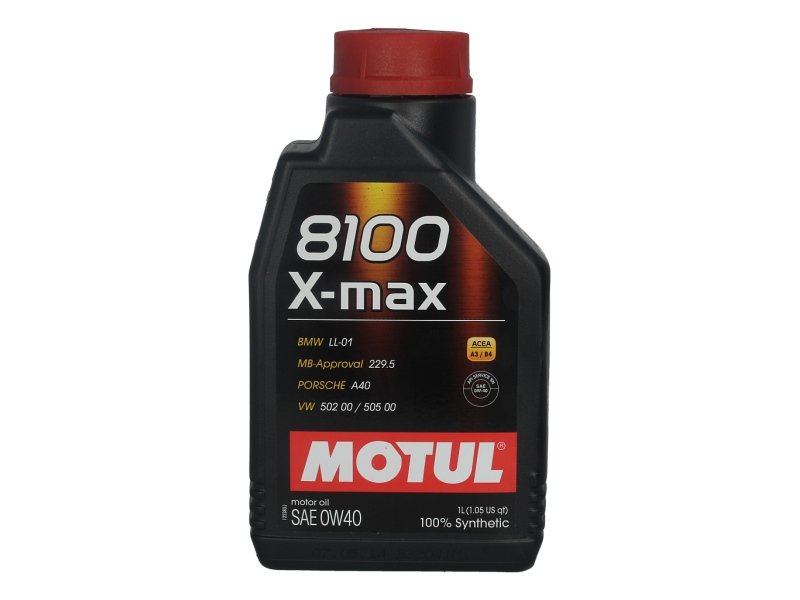 Motor oils Motor oil MOTUL 8100 X-MAX 0W-40 A3/B4 1L  Art. 104531