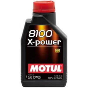 Motor oils Motor oil MOTUL 8100 X-POWER 10W-60 A3/B4 1L  Art. 106142