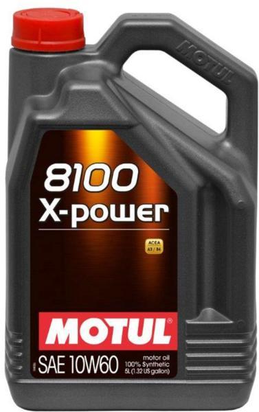 Motor oils Motor oil MOTUL 8100 X-POWER 10W-60 5L  Art. 106144