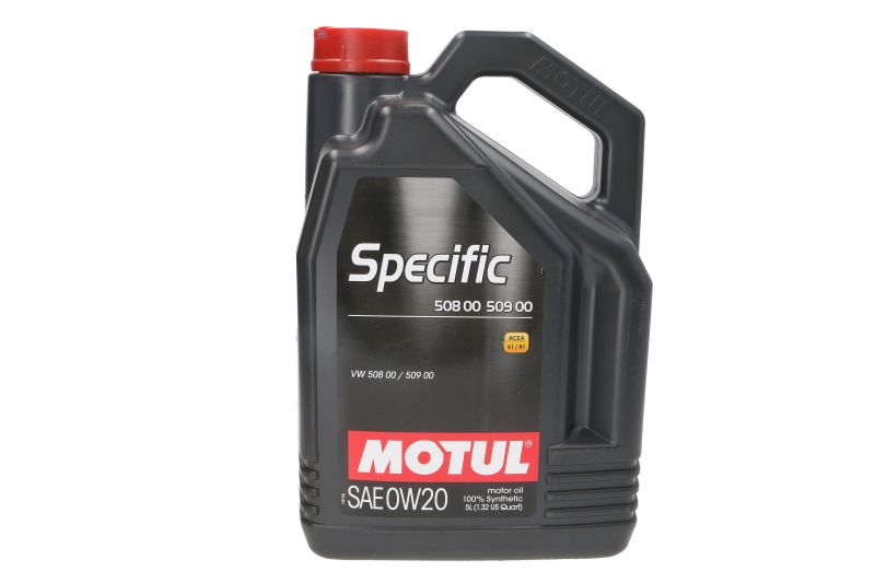 Motor oils Engine oil MOTUL 0W-20 A1/B1 508.00/509.00 5L  Art. 107384