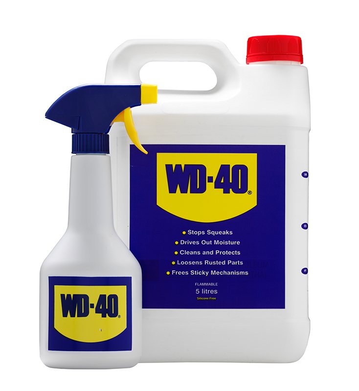 Lubricants, greases, silicones and other substances Universal lubricant WD40 5L  Art. WD404
