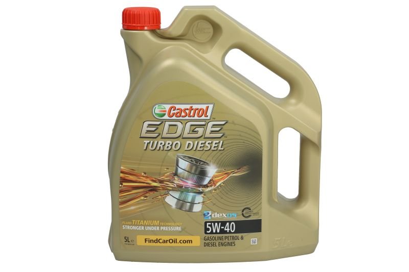 Motor oils Engine oil EDGE 5W40 TD 5L  Art. EDGE5W40TD5L