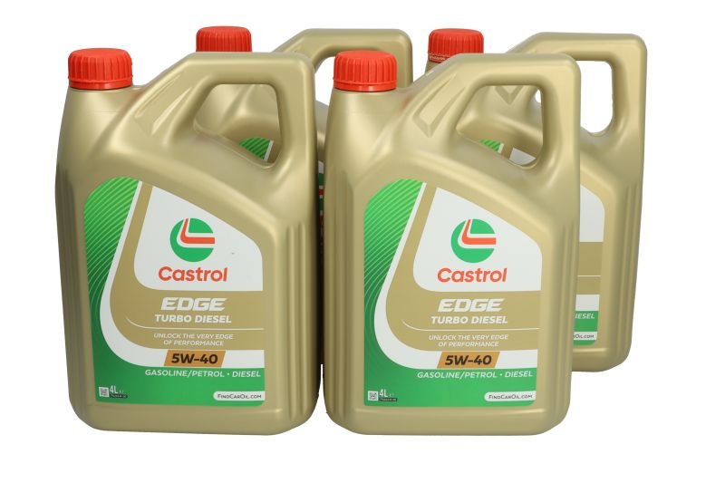 Motor oils Engine oil EDGE 5W40 TD 4L SET  Art. EDGE5W40TD4LSET