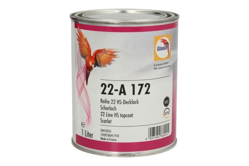 Spray paints, paints and varnishes Paints 22-A172 red 1L  Art. 50410761