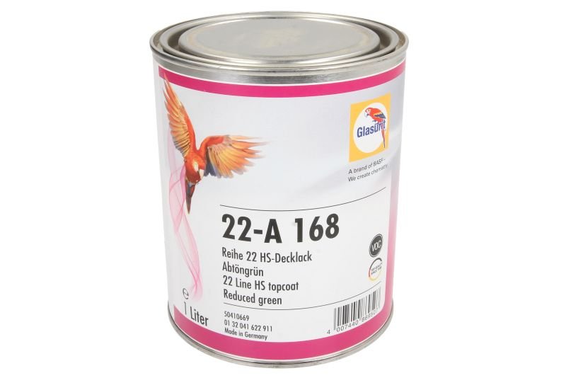 Spray paints, paints and varnishes Paints 22-A168 green 1L  Art. 50410669
