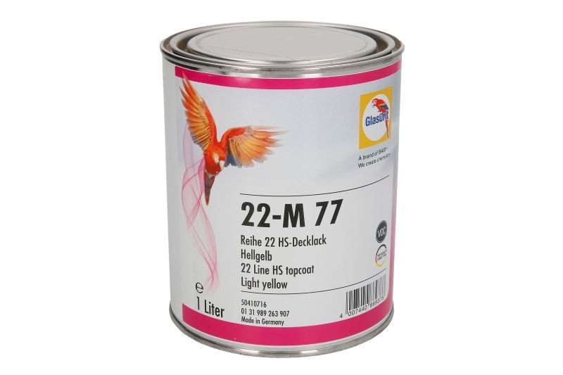 Spray paints, paints and varnishes Paints 22-M77 yellow 1L  Art. 50410716