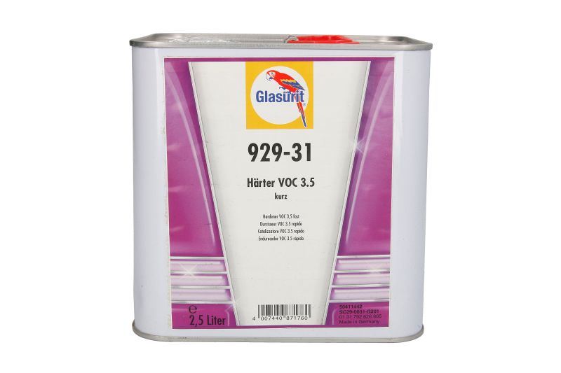 Spray paints, paints and varnishes Hardener 929-31 2.5L  Art. 50411442
