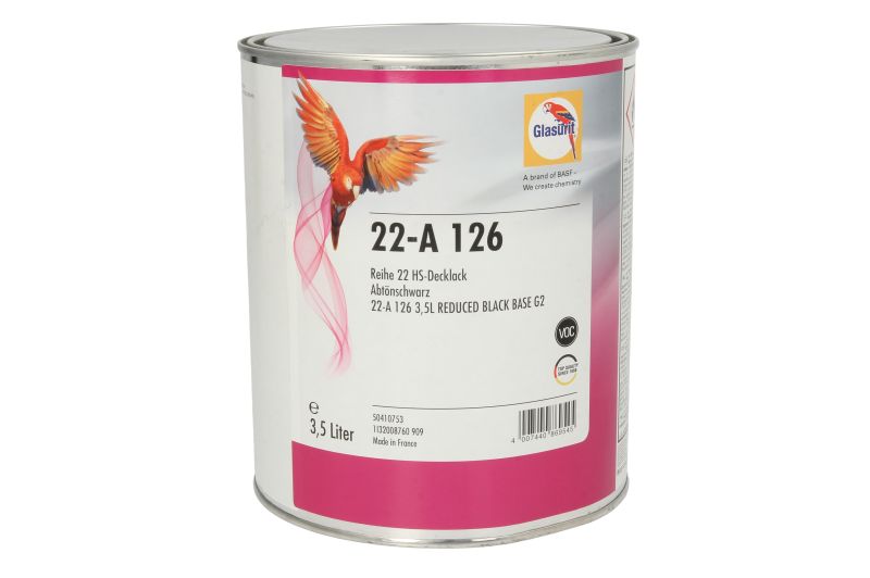 Spray paints, paints and varnishes Paints 22-A126 black 3.5L  Art. 50410753