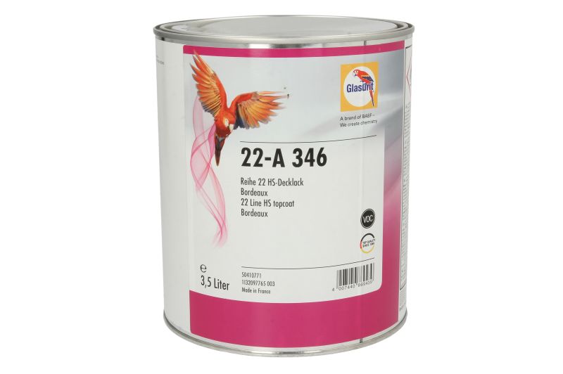 Spray paints, paints and varnishes Paints 22-A346 red 3.5L  Art. 50410771