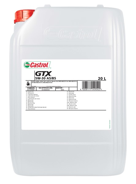 Motor oils Engine oil GTX 5W30 20L  Art. GTX5W30A5B520L