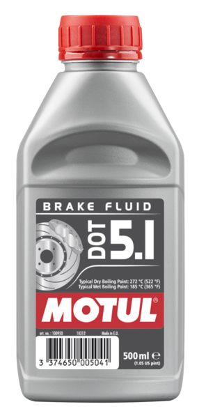 Brake fluids Brake fluid 500ml (DOT 5.1) (DOT5.1)  Art. 100950