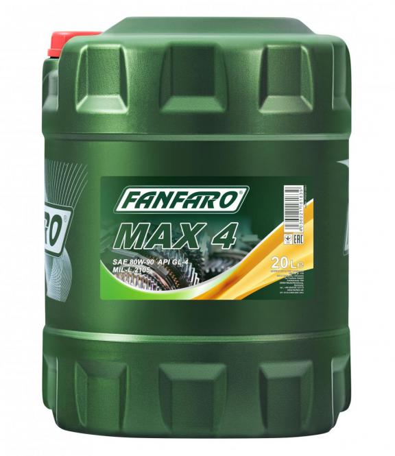 Gear oils Gear oil 80W-90 GL4 MAX4 20L  Art. MAX420L