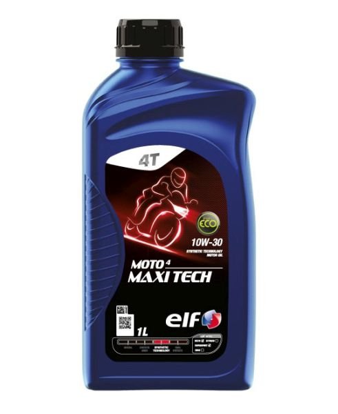 Motor oils Moottoriöljy ELF Moto 4 Maxi Tech 10W30 1L  Art. MOTO4MAXITECH10W301L