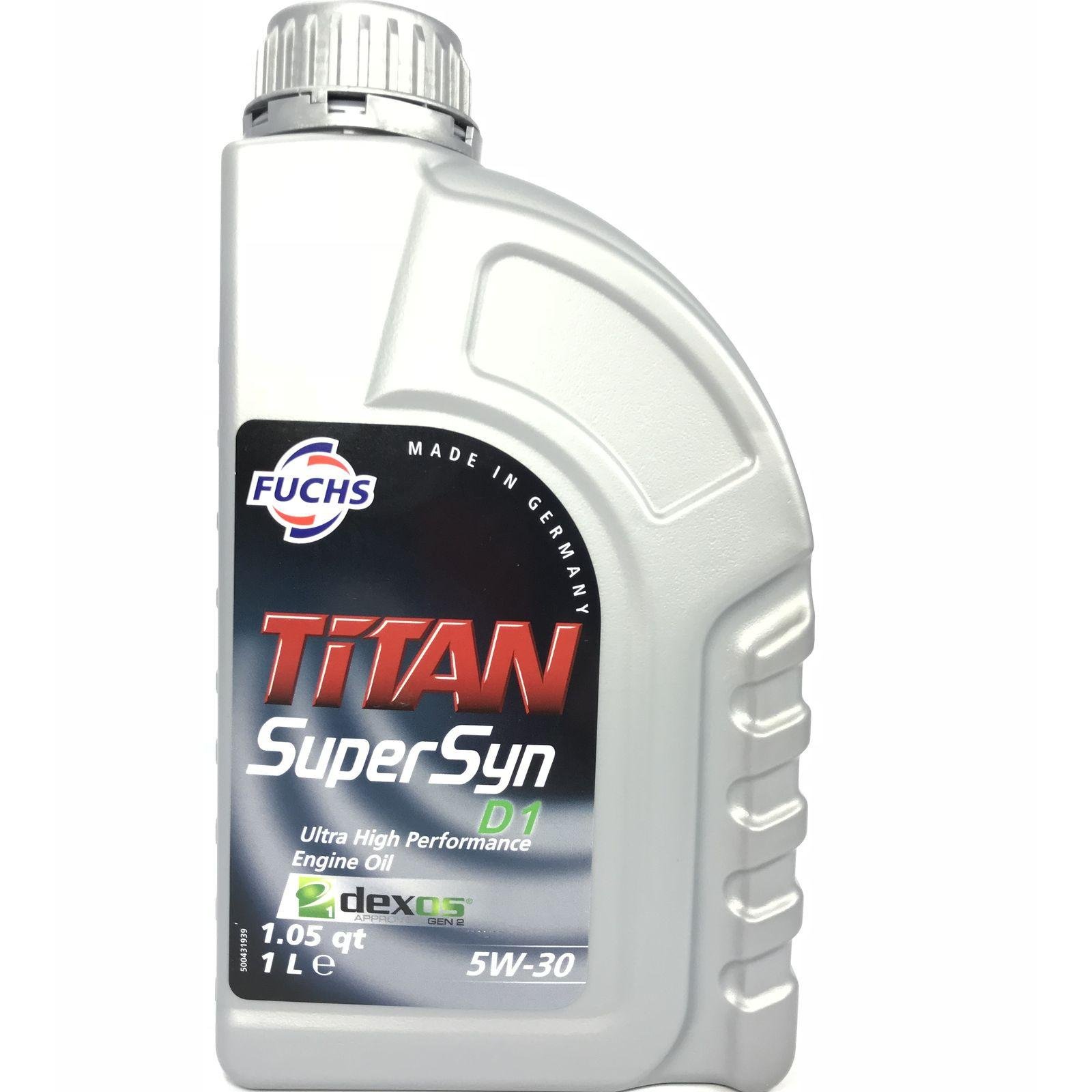 Motor oils Moottoriöljy TITAN 5W30 1L  Art. TITANSUPD15W301L