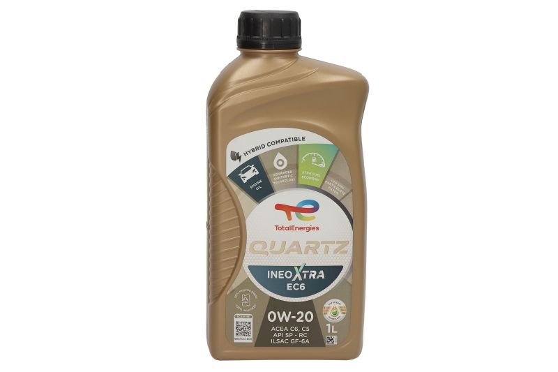 Motor oils Moottoriöljy QUARTZ XTRA 0W20 1L  Art. QUARTZXTRAEC60W201L