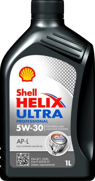 Motor oils Moottoriöljy Helix Professional 5W30 1L  Art. HELIXPUAPL5W301L