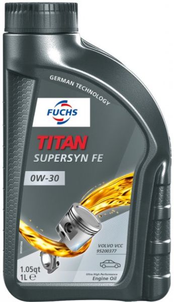 Motor oils Moottoriöljy TITAN 0W30 1L  Art. TITANSUPF0W301L