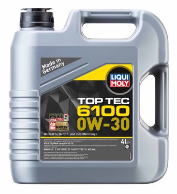 Motor oils Moottoriöljy TopTec 6100 0W30 4L  Art. LIM207780W304L