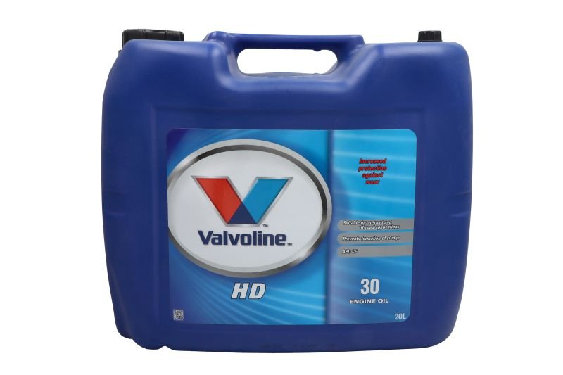 Motor oils Moottoriöljy HD 30 20L  Art. VALVOLINEHD3020L