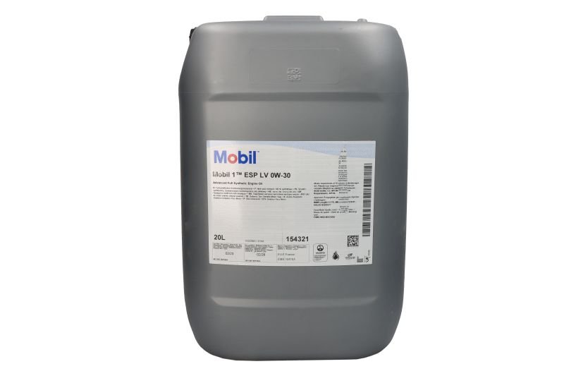 Motor oils  Art. MOBIL1ESP0W30LV20L