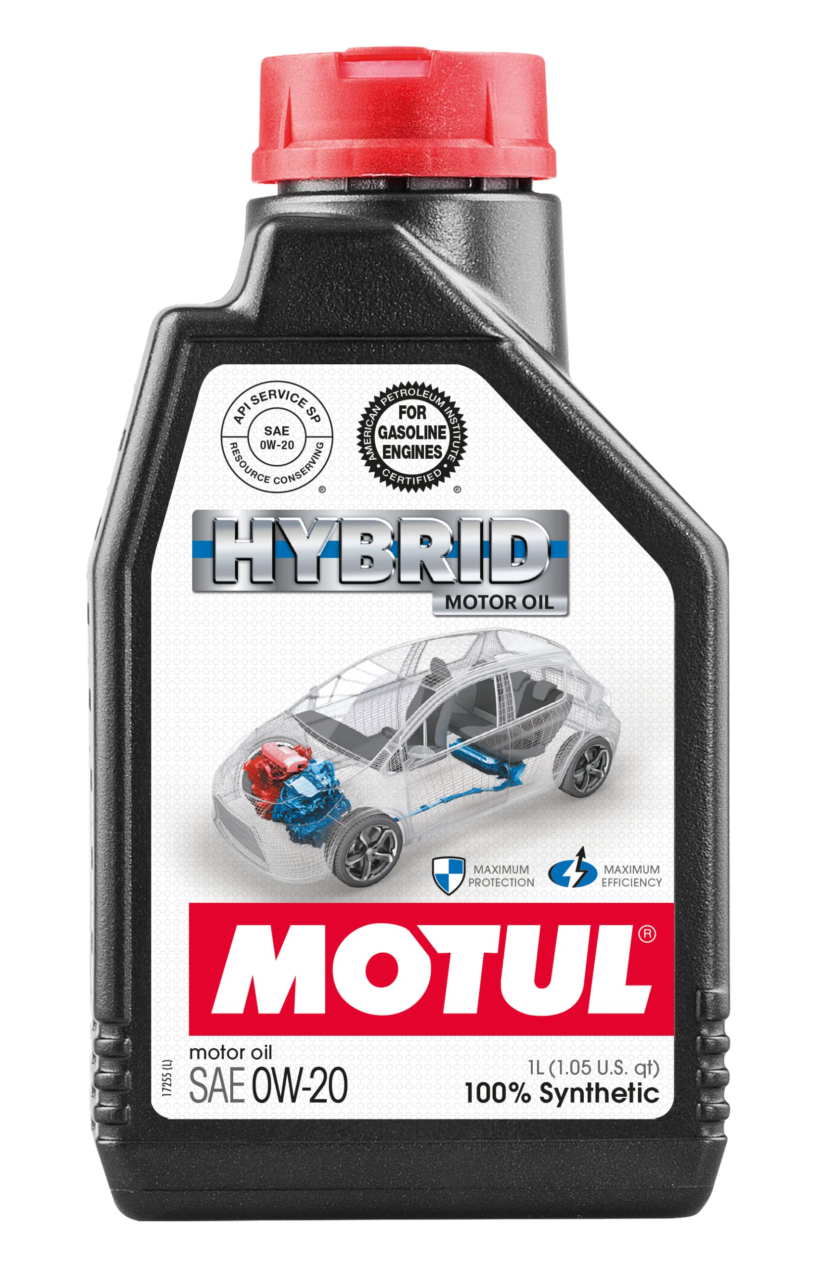 Motor oils Engine oil MOTUL HYBRID 0W-20 1L  Art. 107141