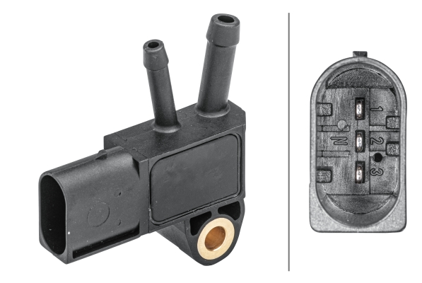 Sensor, exhaust pressure (3)  Art. 6PP009409171