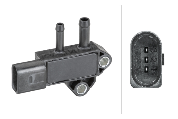 Sensor, exhaust pressure (3)  Art. 6PP009409361