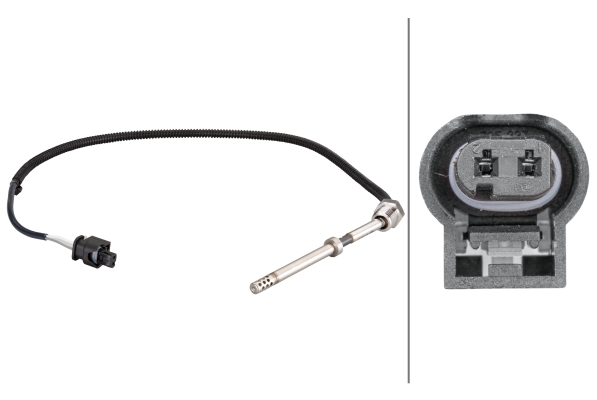 Sensor, exhaust gas temperature (In front)  Art. 6PT010376121