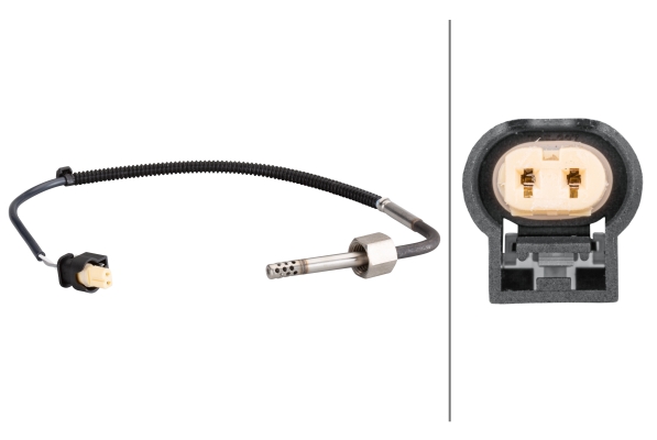 Sensor, exhaust gas temperature (In front)  Art. 6PT010376201