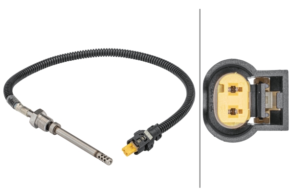 Sensor, exhaust gas temperature (In front)  Art. 6PT358181741