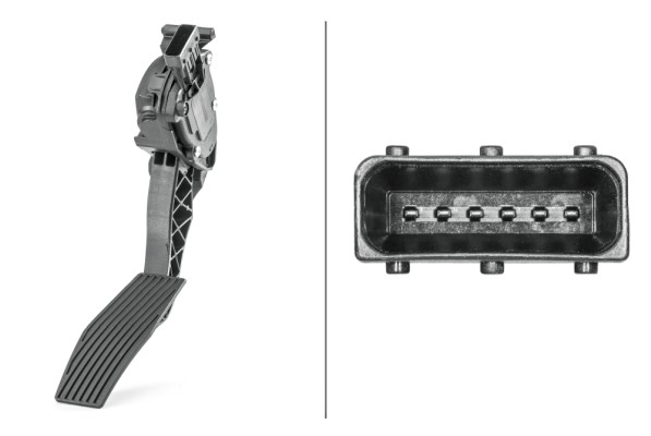 Sensor, accelerator pedal position  Art. 6PV009765741