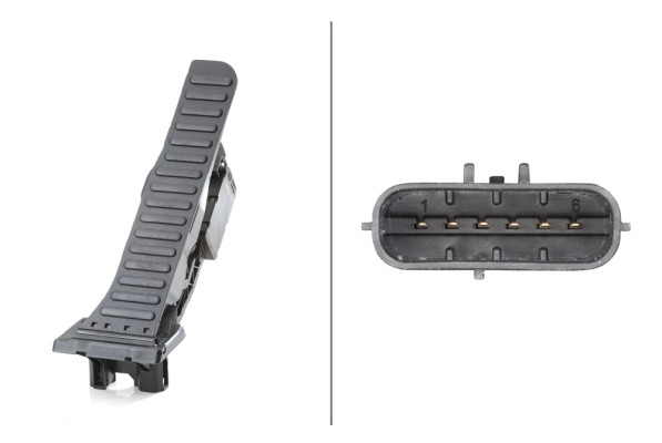 Sensor, accelerator pedal position  Art. 6PV008689701