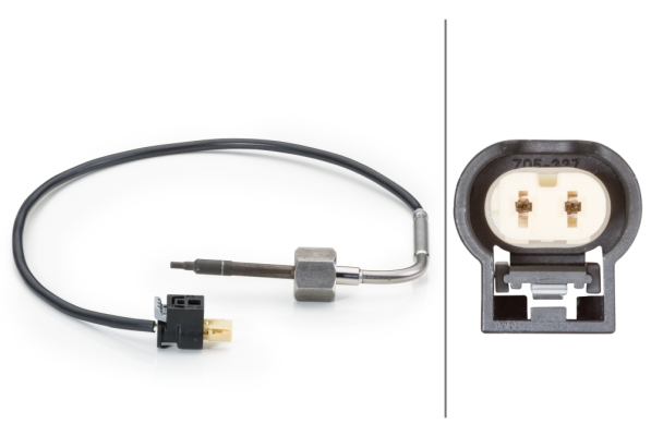 Sensor, exhaust gas temperature (In front)  Art. 6PT014494011