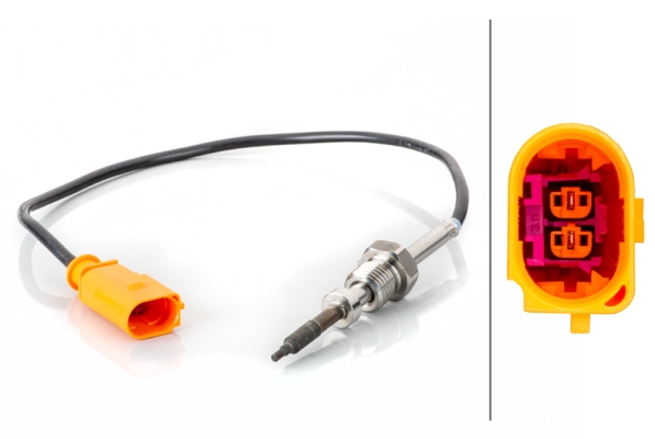 Sensor, exhaust gas temperature (After the soot particle filter)  Art. 6PT014494791