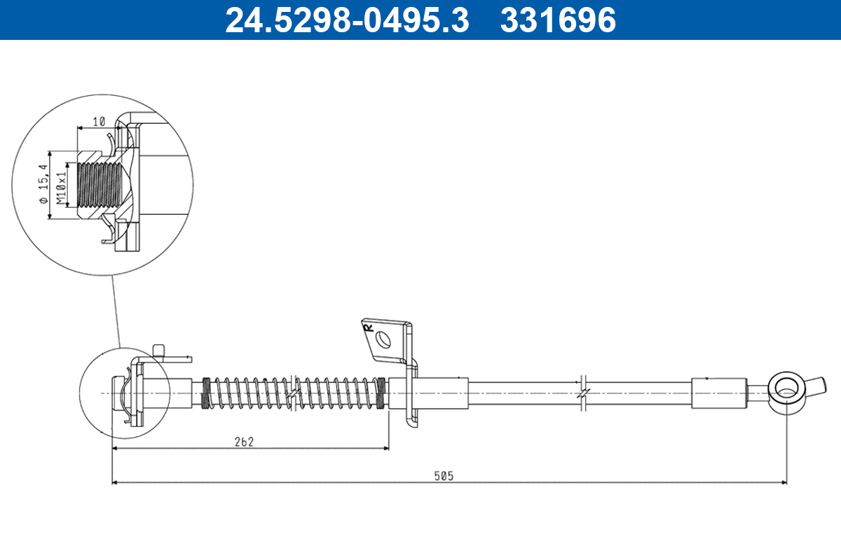 Brake Hose  Art. 24529804953