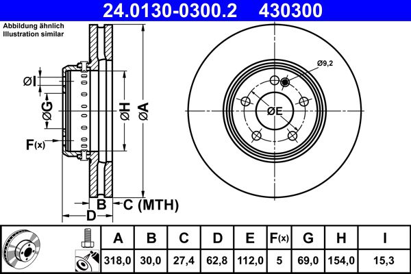 Brake Disc  Art. 24013003002