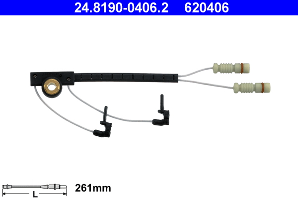 Warning Contact, brake pad wear (front axle both sides)  Art. 24819004062